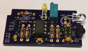 38kHz Sensor PCB